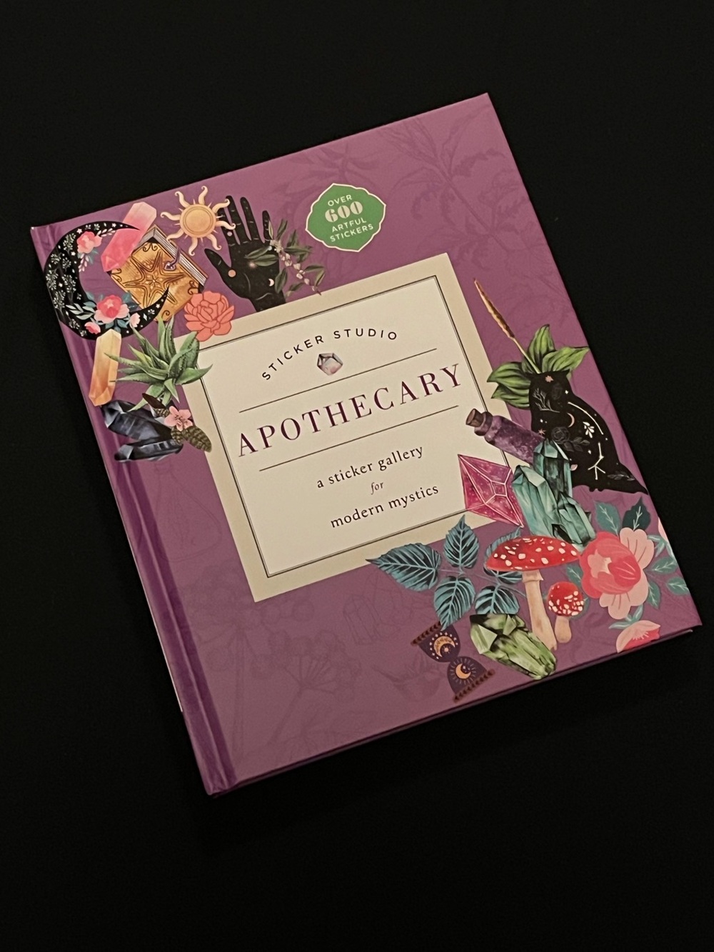 Apothecary sticker book